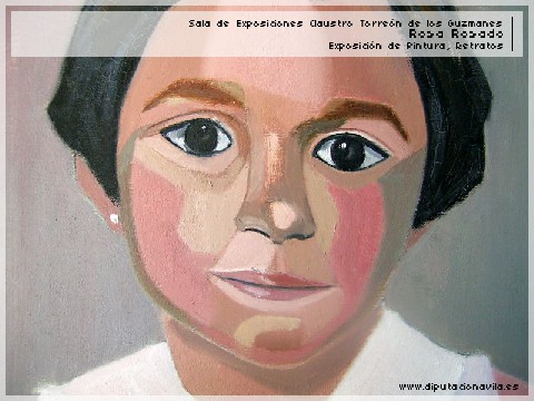Exposición de Pintura, Retratos de Rosa Rosado